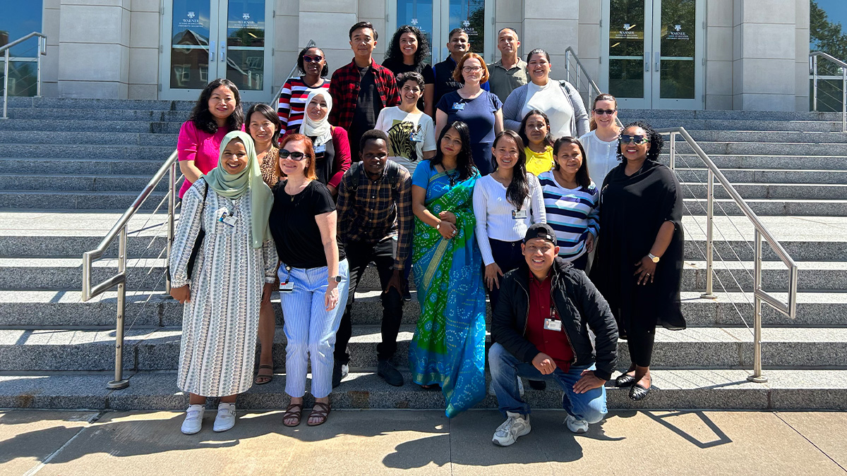 Warner School welcomes 17 Fulbright Teachers from around the world