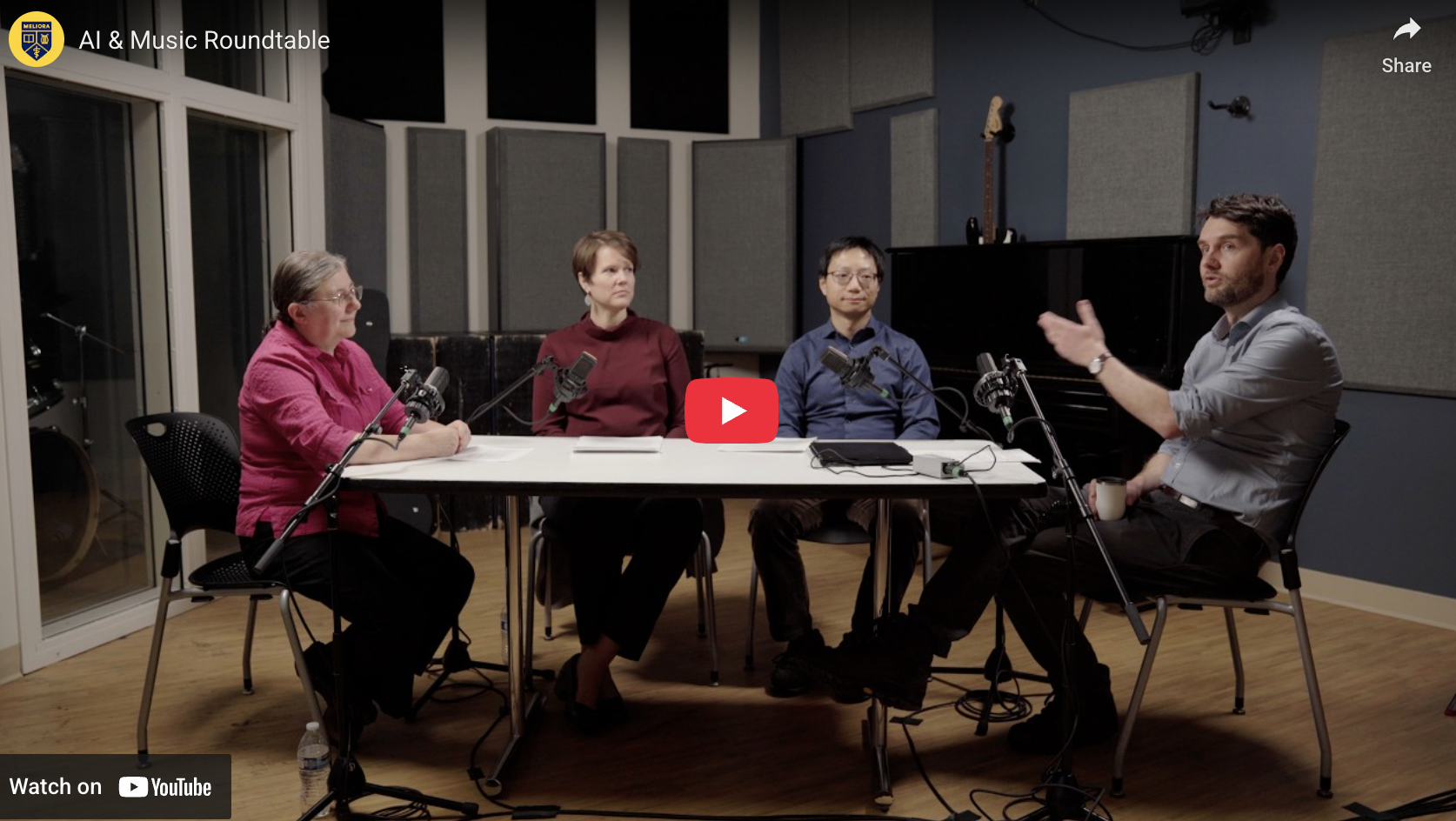 URochester researchers discussing AI and music at roundtable