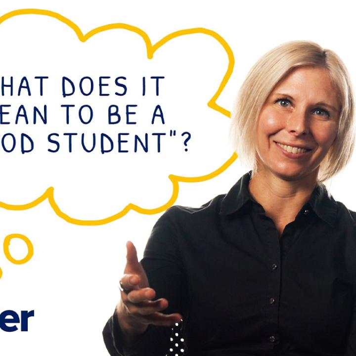 Claire Boeck feature in URochester's Ever Wonder video series on what it means to be a good student.